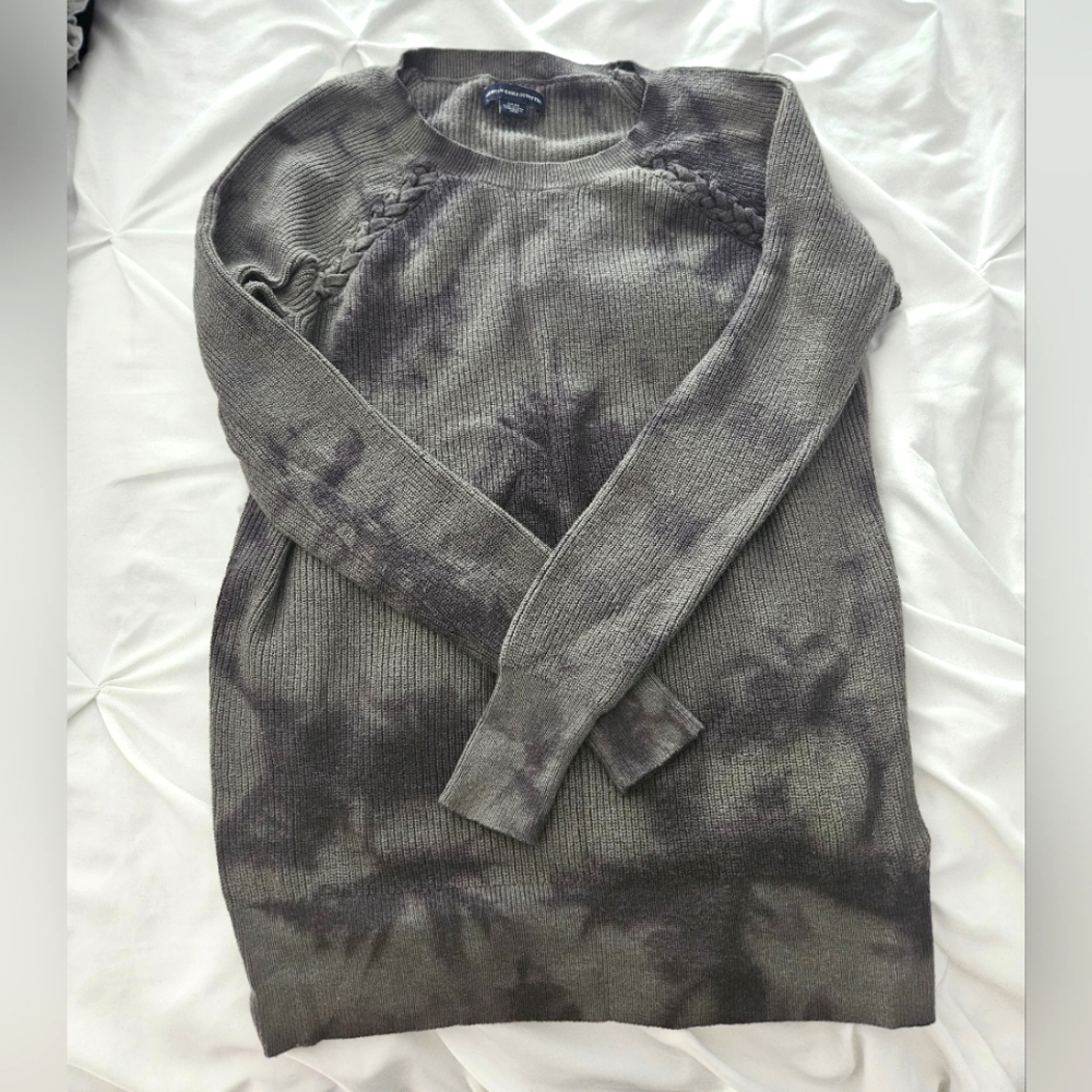 Green Wash Sweater